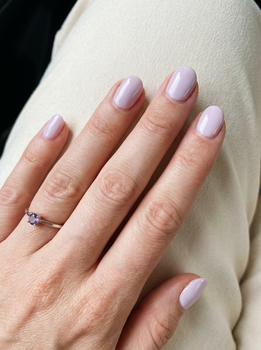 Soft Lilac als Nagel Farben Sommer Inspiration 2026
